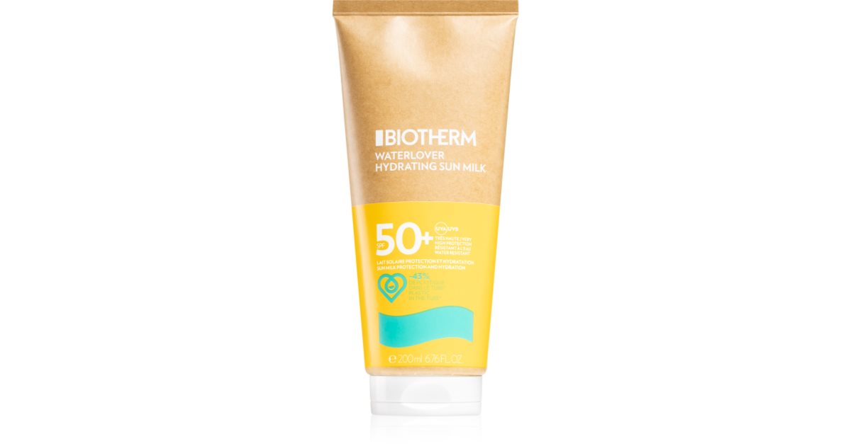 Schützende Feuchtigkeitsmilch SPF 50+ Waterlover (Feuchtigkeitsspendende Sonnenmilch) 200 ml