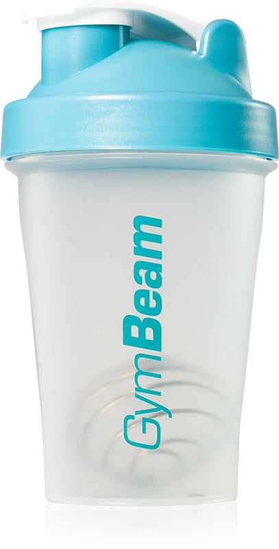 GymBeam Blandingsshaker for sportsfarge Transparent og blå 400 ml