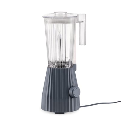 Alessi - Blender Plissé - Gris - Résine thermoplastique - Designer Michele de Lucchi