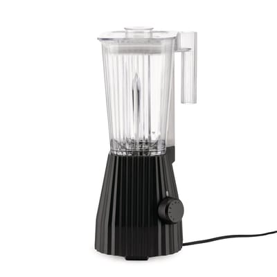 Alessi - Blender Plissé - Noir - Résine thermoplastique - Designer Michele de Lucchi