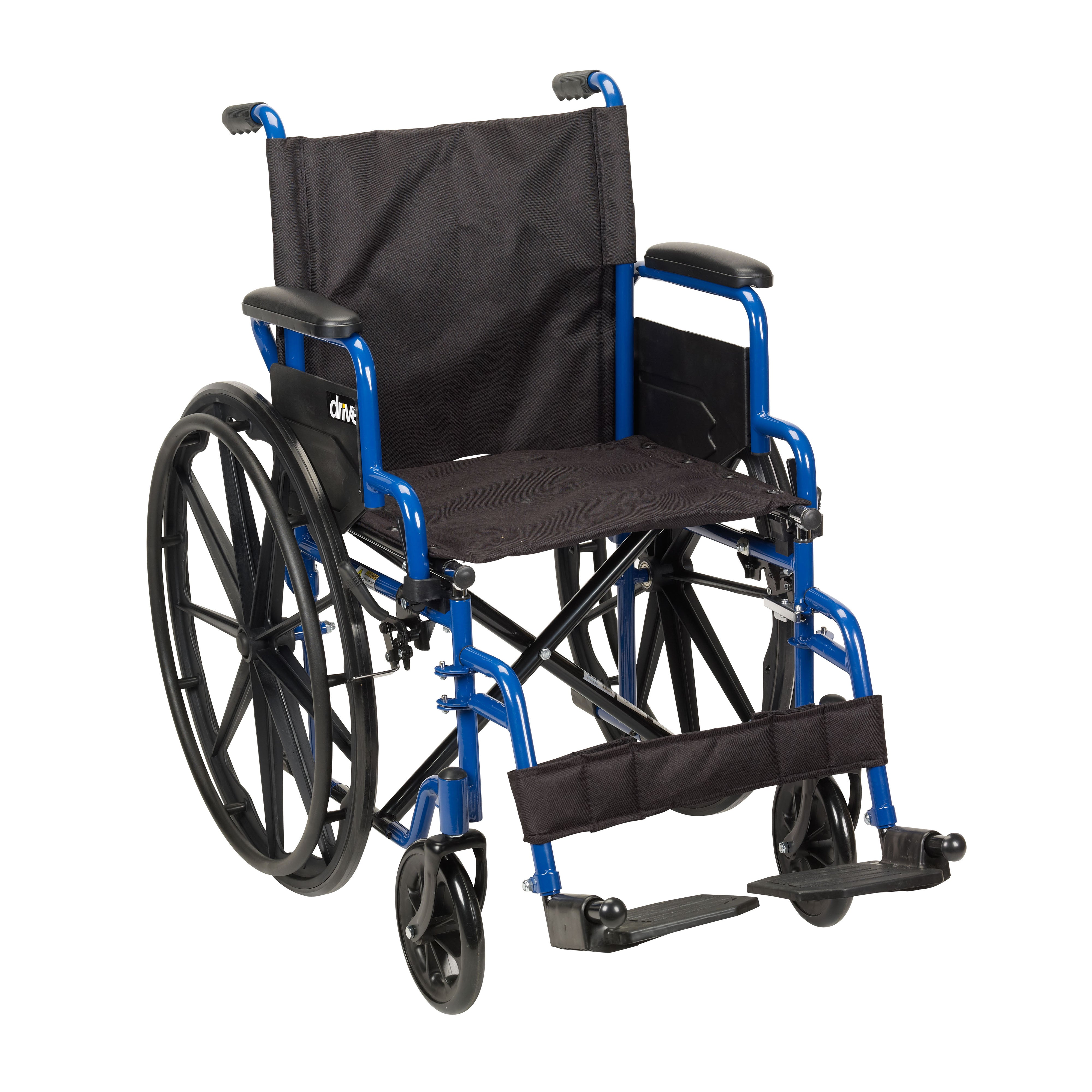 Blue Streak Wheelchair, 16", Swing-away Legs