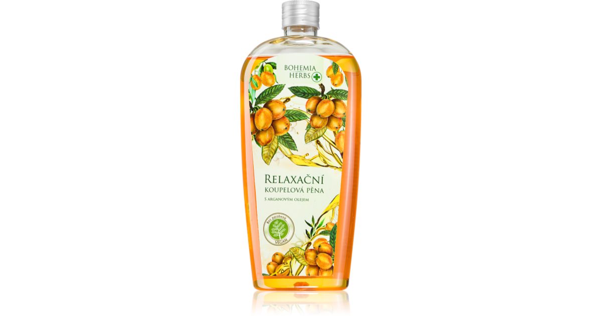 Bohemia Gifts & Kosmetik Bohemia Herbs Argan Oil Badeskum 500 Ml