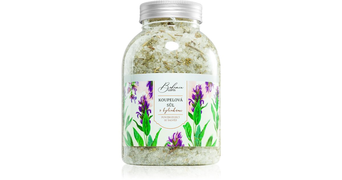 Bohemia Gifts & Kosmetik Bohemia Natur afslappende badesalt 1200 g
