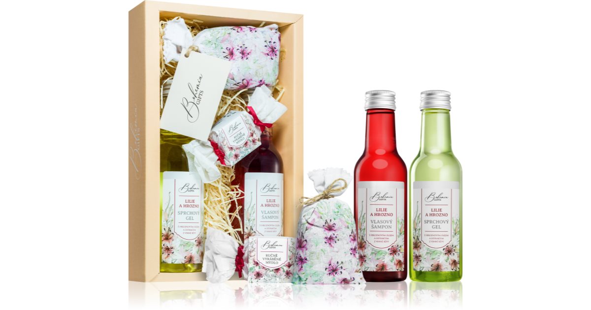 Bohemia Gifts & Cosmetics Wine Spa presentask (för badrummet)