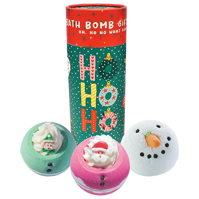 Bomb cosmetics Ho Ho Ho Bath Bomb Gavesæt i Tube