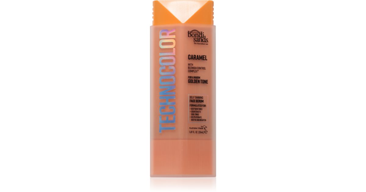 Bondi Sands Technocolor Caramel Selvbruner ansigtsserum 50 Ml