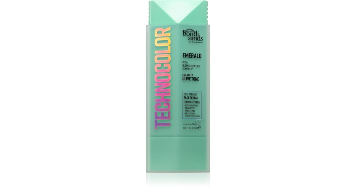 Bondi Sands Technocolor Emerald Självbrunande ansiktsserum 50 Ml