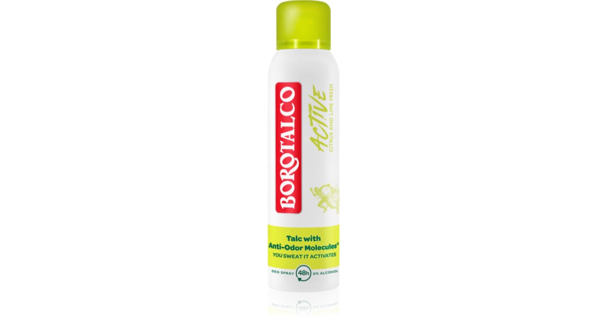 Borotalco Deodorant spray with Citrus Active 150 ml