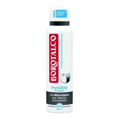 Borotalco Borotalco Deodorant Ml.150 Albastru Invizibil