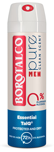 Borotalco Spray deodorante Uomo Puro (Spray Deo) 150 ml