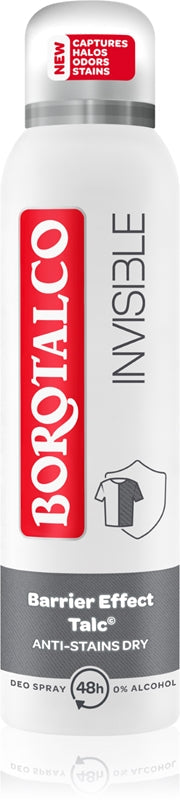 Borotalco Usynlig deodorantspray 150 ml