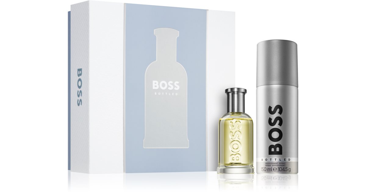 Hugo Boss BOSS Flaskegavesæt til mænd Eau de Toilette 50 ml + deodorantspray 150 ml