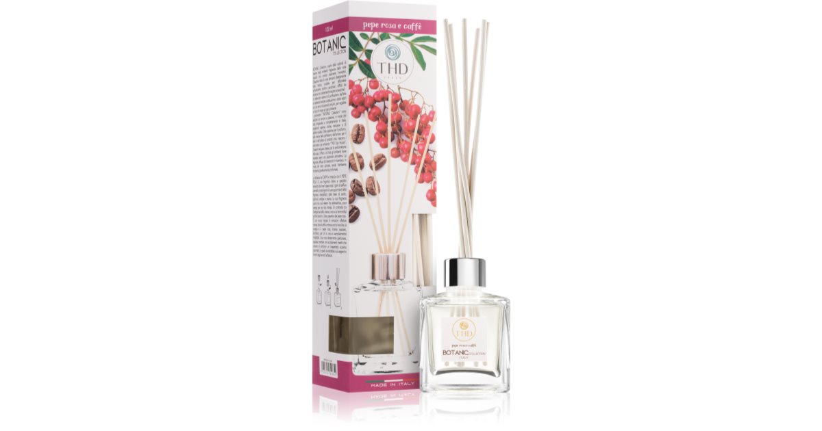 THD Difuzor de arome Botanic Pink Pepper & Coffee 120ml