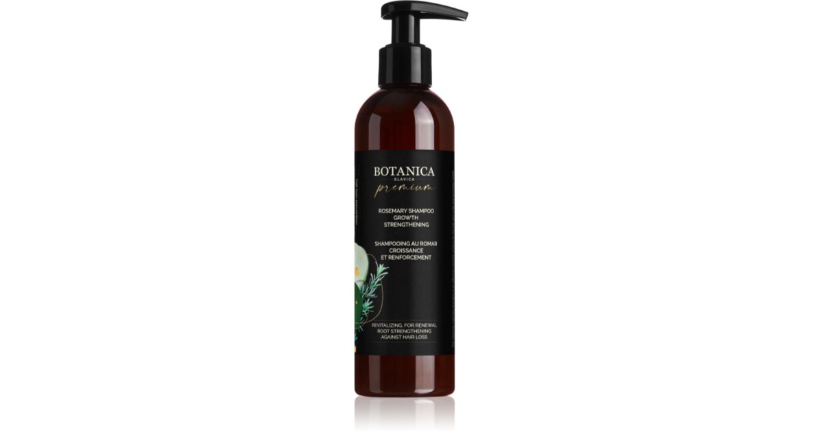 Soaphoria Botanica Slavica Rosemary Intense Szampon stymulujący wzrost i wzmacniający włosy od nasady 250 ml