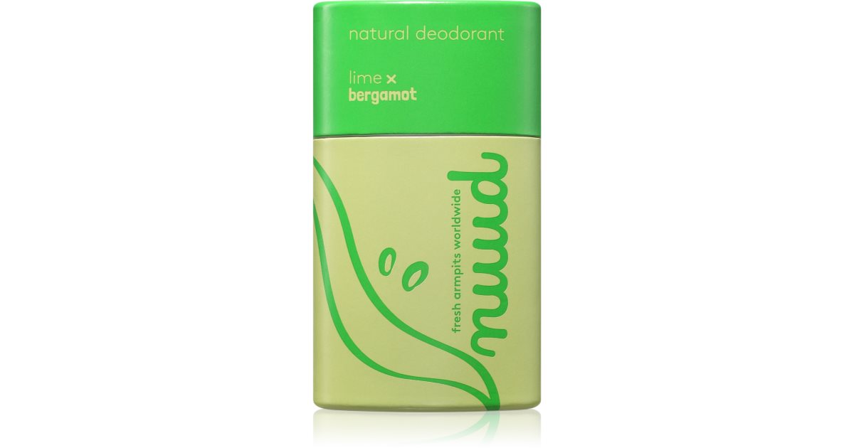 nuud Deodorant cu arome botanice de lime și bergamotă Naturale 45 de grame