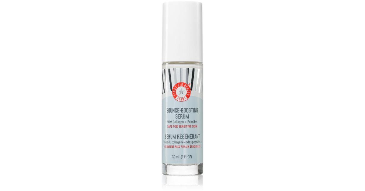 First Aid Beauty Ser facial netezitor cu colagen și efect Bounce-Smoothing 30ml