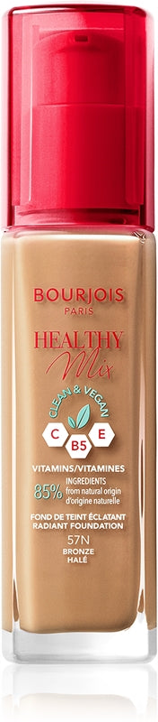 Bourjois Healthy Mix Foundation Radiant 57-Bronze 30 ml