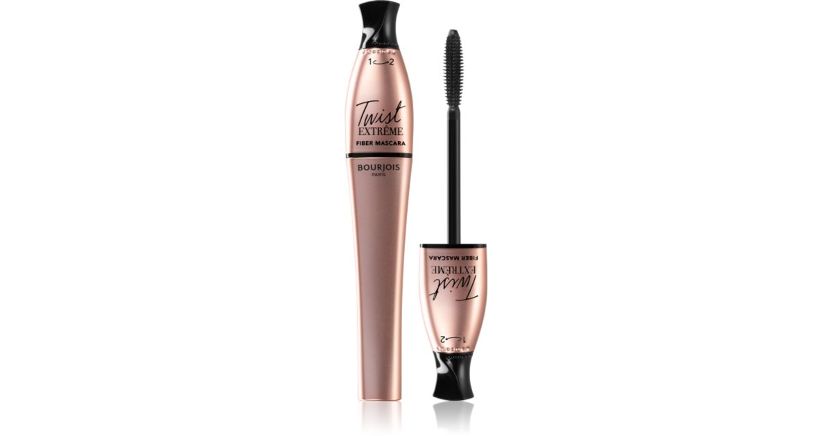 Bourjois Twist Extréme Fiber Mascara Sort 8 ml