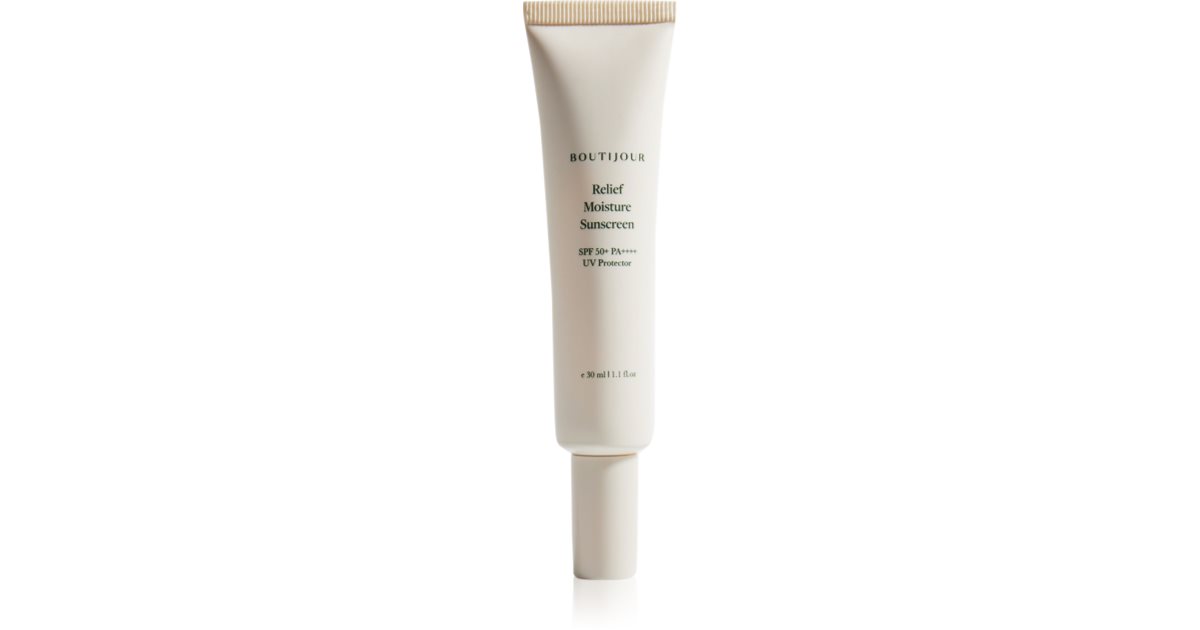 BOUTIJOUR Relief lett fuktighetsgivende krem-gel Protective SPF 50+ 30 ml