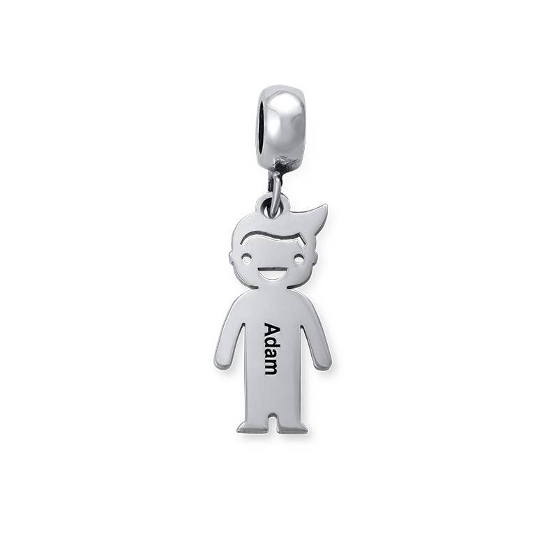 Charm garçon  en Argent 925