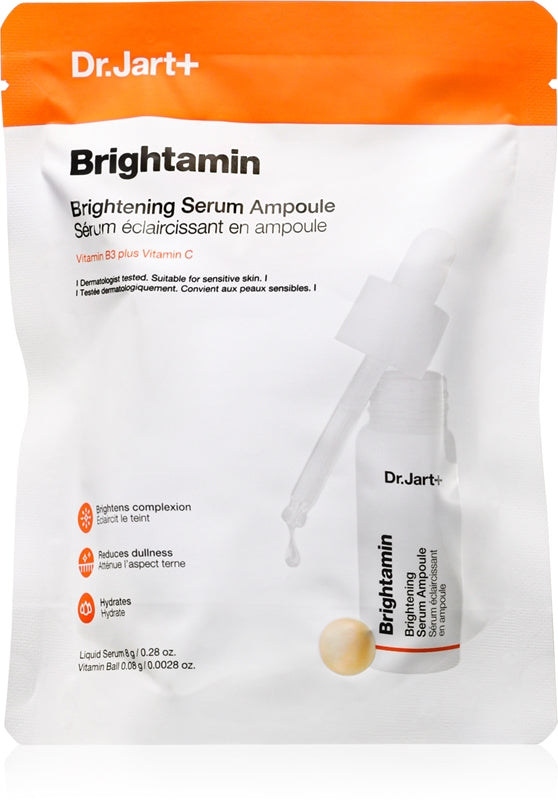 Dr. Jart+ Brightamin aktivt serum, der lysner og udglatter ansigtet med C-vitamin 8,08 g