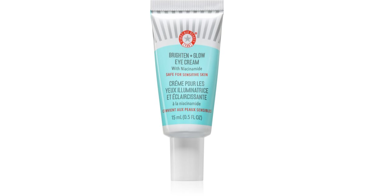 Rozjasňující oční krém First Aid Beauty s niacinamidem 15 ml