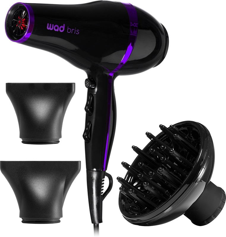 Wad Bris Dryer uscator de par negru-violet