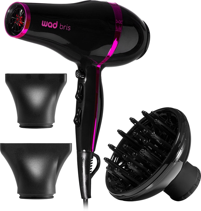 Wad Sèche-cheveux Bris Dryer noir-rose