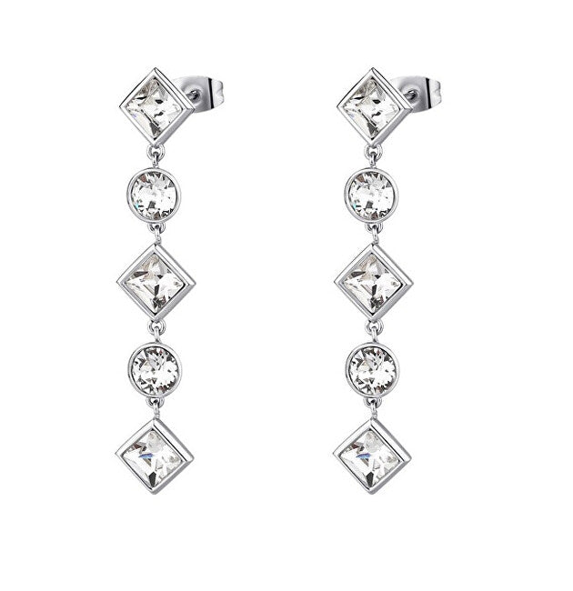 Brosway Boucles d'oreilles longues pendantes en cristal Emphasis BEH26