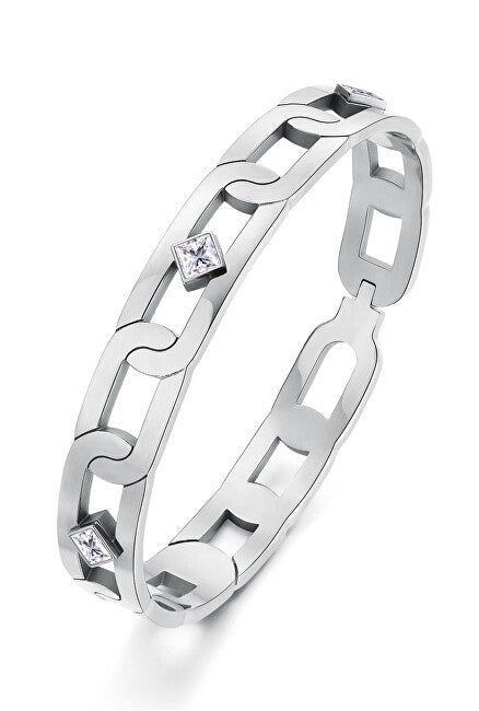 Brosway Elegant Steel Bracelet with Crystals With You BWY19