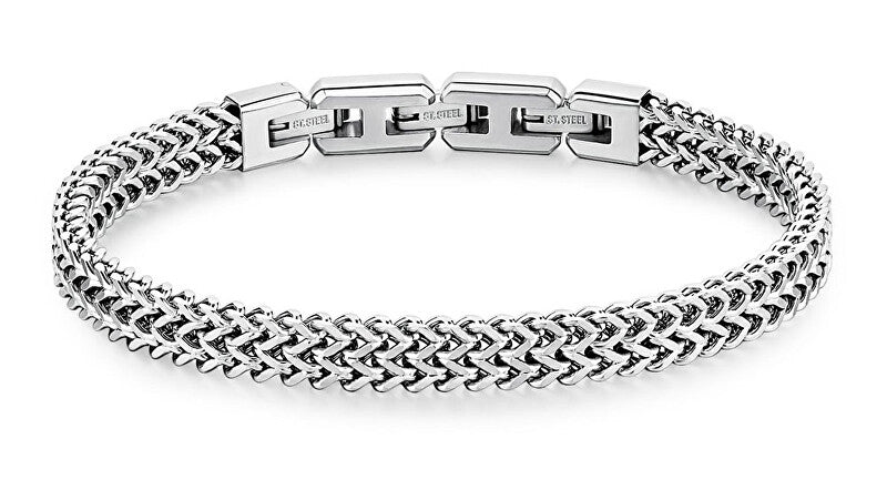Brosway Elegant Steel Chain Bracelet for Men Ink BIK99