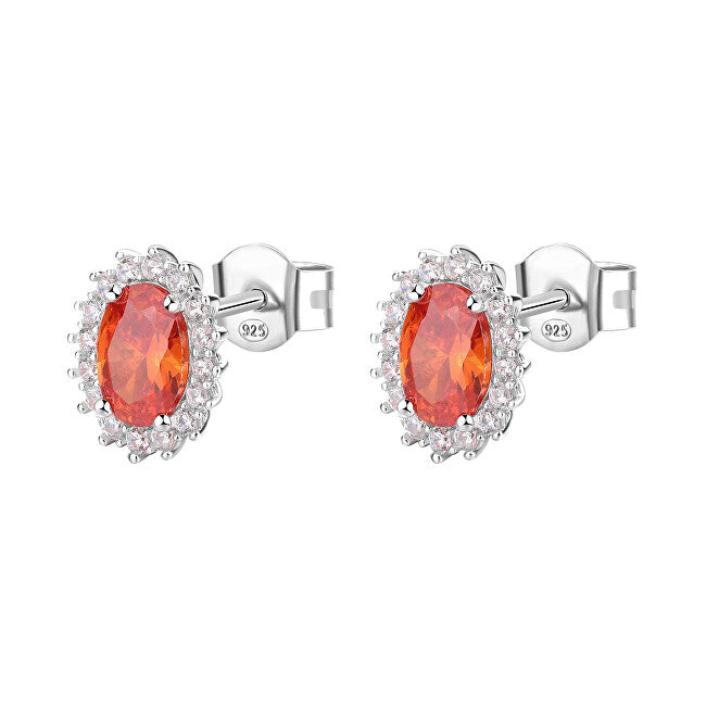 Brosway Boucles d'oreilles élégantes en argent fantaisie vitamine orange FVO11
