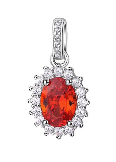 Brosway Élégant pendentif en argent fantaisie vitamine orange FVO02