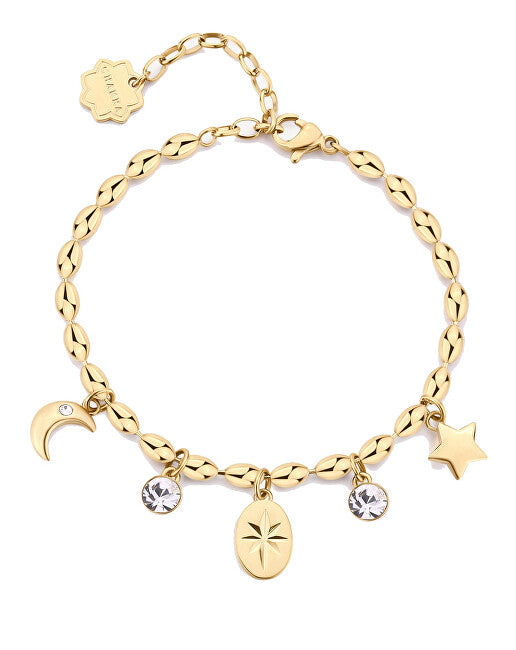 Brosway Forgyldt armbånd med Chakra Charms BHKB248