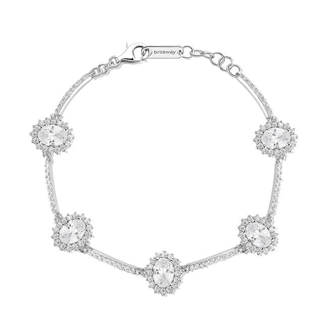 Brosway Luxury Silver Bracelet with Zirconia Fancy Infinite White FIW46