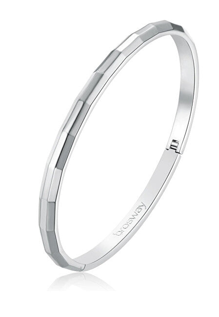 Brosway Minimalist Solid Steel Bracelet With You BWY2 - Diameter: 6 cm