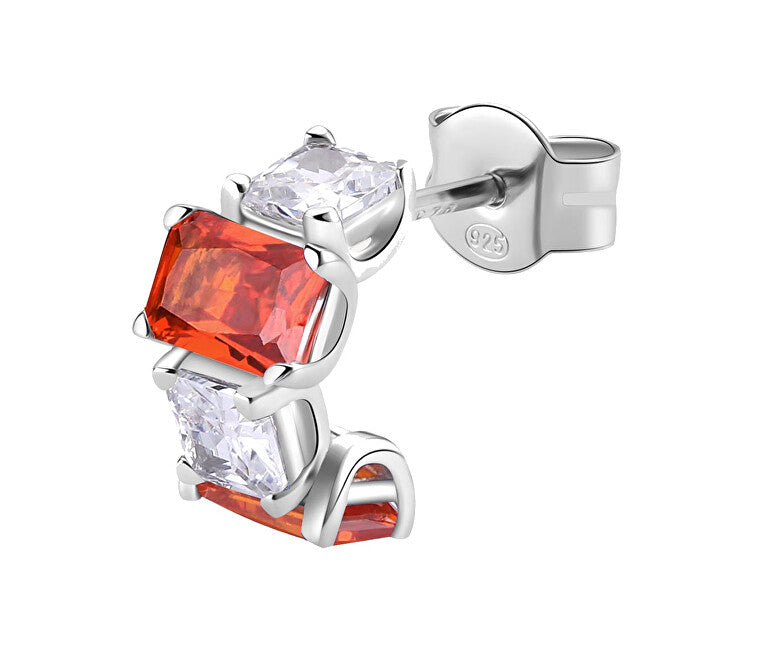 Brosway Boucles d'oreilles intemporelles en argent, fantaisie, vitamine orange, FVO08