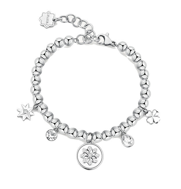 Brosway Steel Ball Bracelet with Chakra Charms BHKB244
