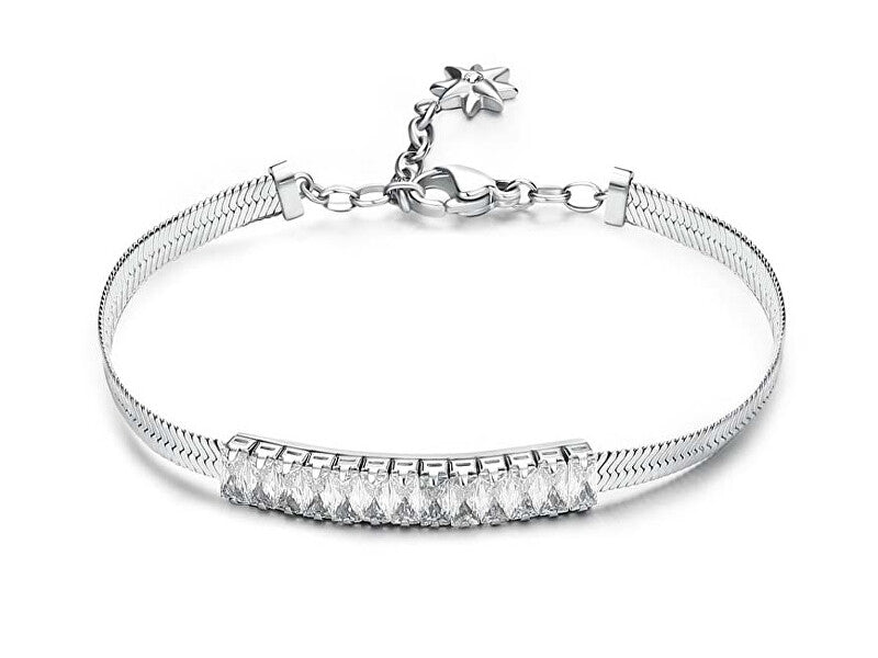 Brosway Hádek Wishes BEI087 Steel Bracelet with Cubic Zirconia