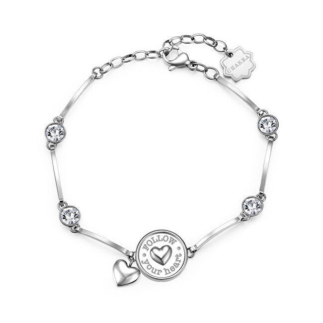 Brosway Chakra Steel Heart Bracelet BHKB039EN
