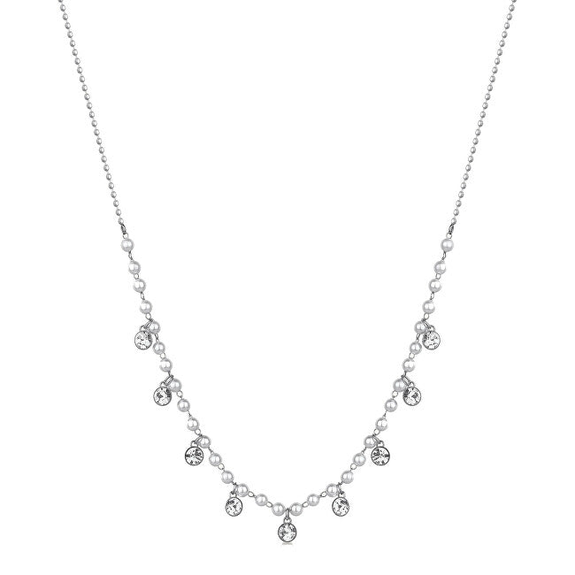 Brosway Collar de acero con charms y perlas Chant BAH83