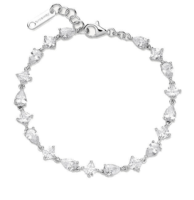 Brosway Dazzling Silver Bracelet with Zirconia Fancy Infinite White FIW115