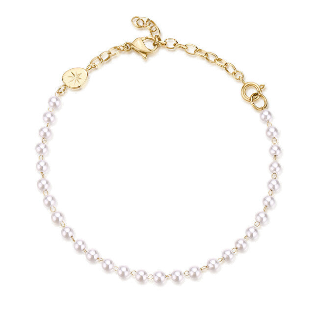 Brosway Essential BNL078 Gold Plated Pearl Bracelet