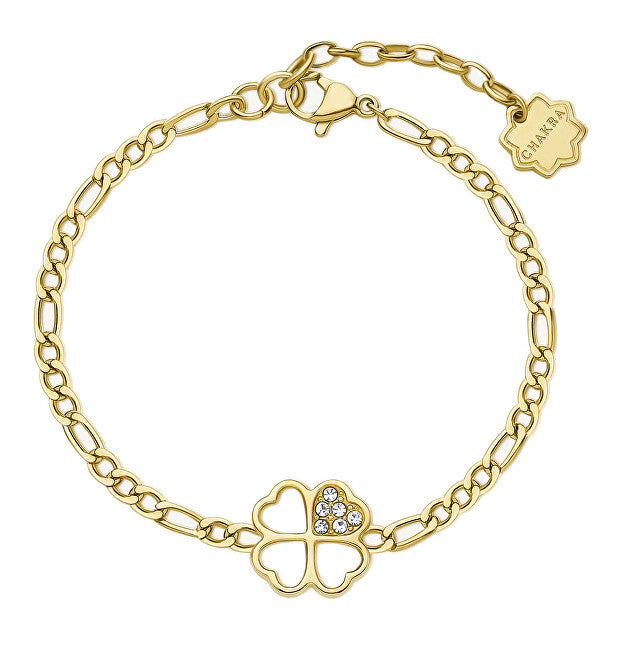 Brosway Gold Plated Lucky Chakra Bracelet BHKB142