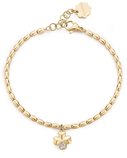 Brosway Gold Plated Bracelet for Women Four Leaf Chakra BHKB209