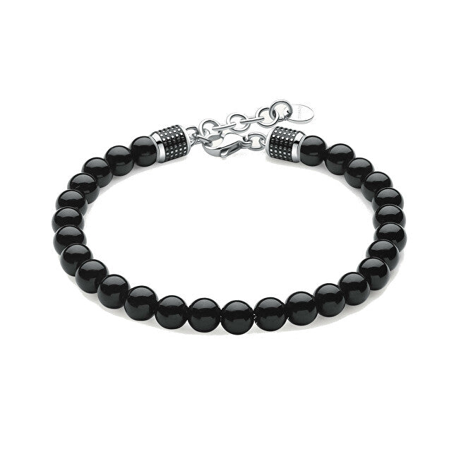 Brosway Decent Onyx Bead Bracelet BUL40