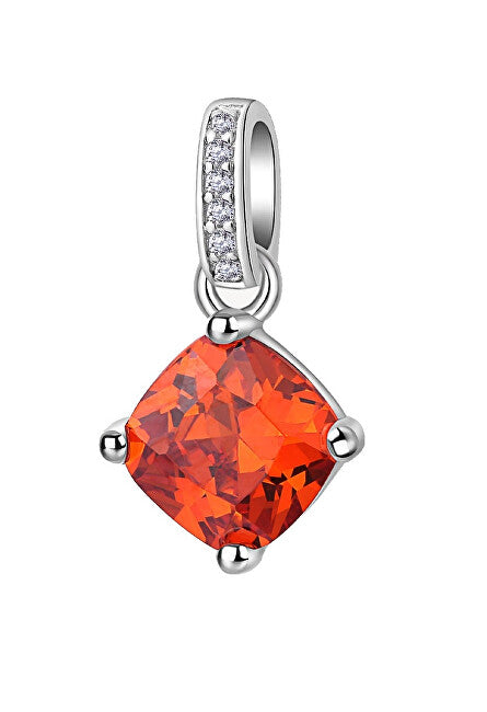Brosway Pendentif fantaisie en argent et zircons rouges et oranges vitaminés FVO04
