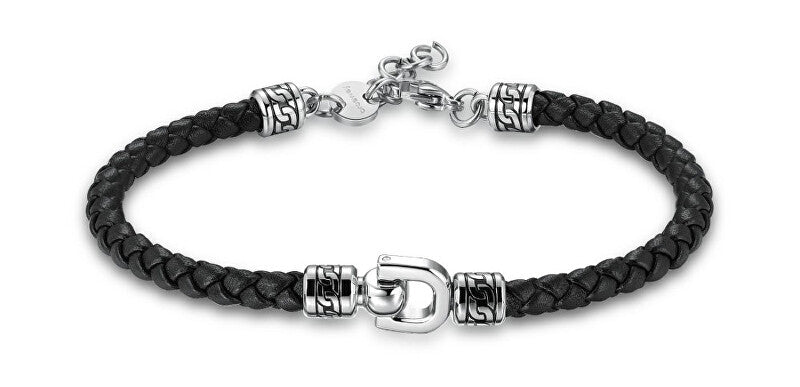 Brosway Knocker BKC13 Elegant Men's Leather Bracelet