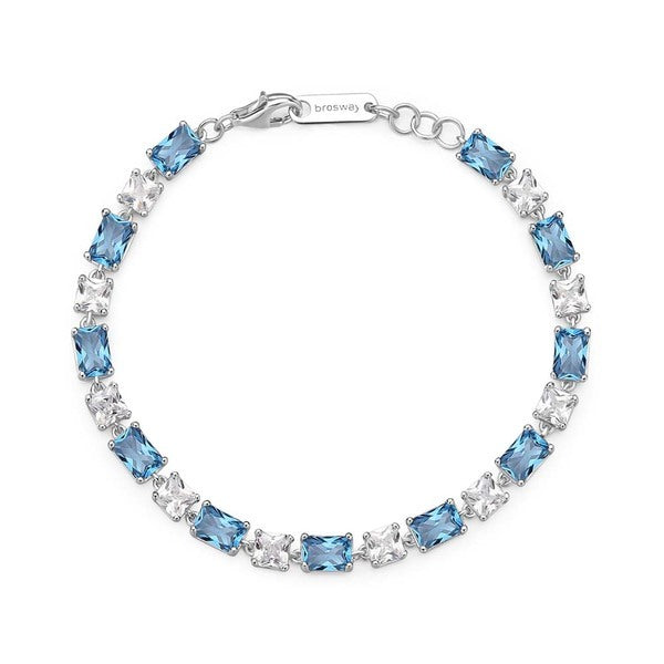 Brosway Fancy Freedom Blue Cubic Zirconia Silver Bracelet FFB16