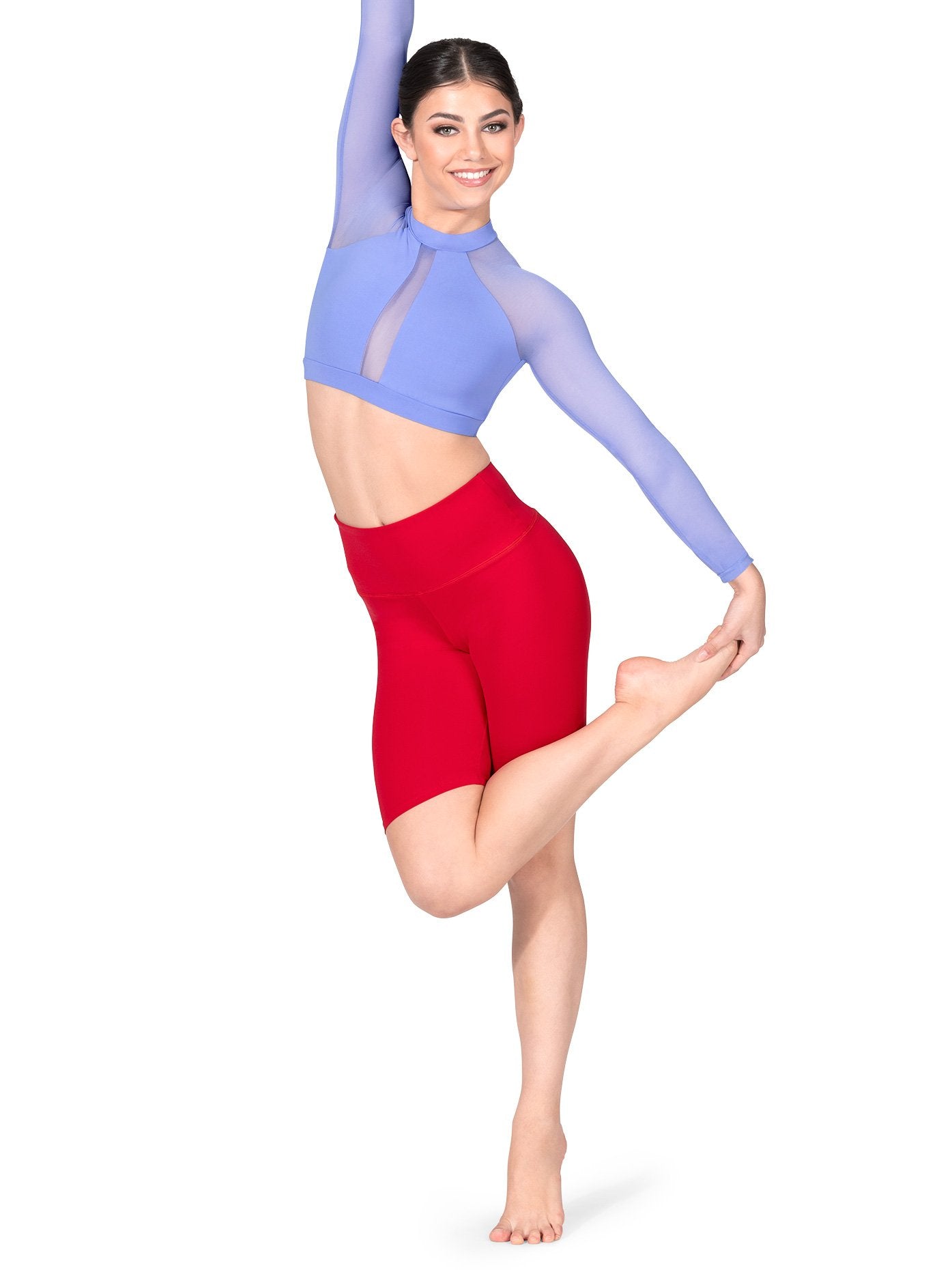 BalTogs Womens Long Biker Shorts Eggplant XL BT5393